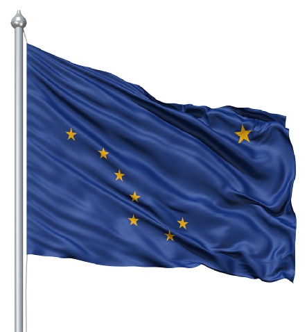 Beautiful Alaska State Flags for sale at AmericaTheBeautiful.com