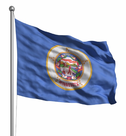 Beautiful Minnesota State Flags for sale at AmericaTheBeautiful.com