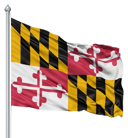 Beautiful Maryland State Flags for sale at AmericaTheBeautiful.com
