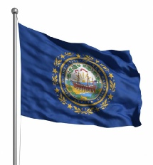New Hampshire United States of America Flag Site