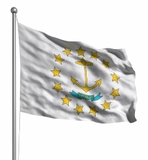 Rhode Island United States of America Flag Site