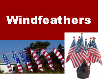 USA American Patriotic Products including USA Windfeathers, Small USA Flags, Patriotic USA License Plates, American Made Puzzles and more.