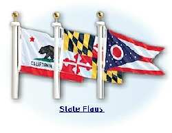 State and US Territory Flags from AmericaTheBeautiful.com